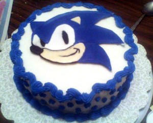 Sonic the Hedgehog Cake Fictional Food